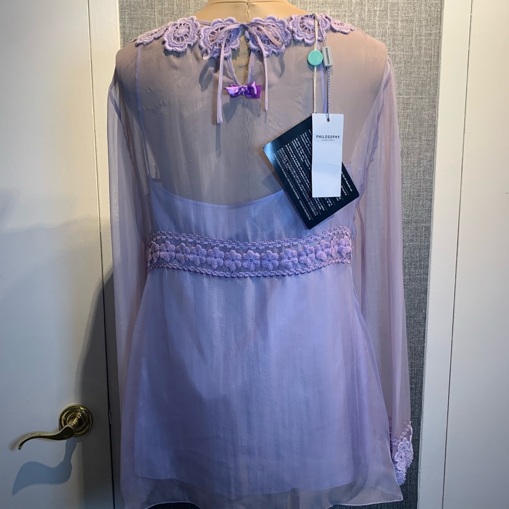 Philosophy di Alberta Ferretti Silk Blouse